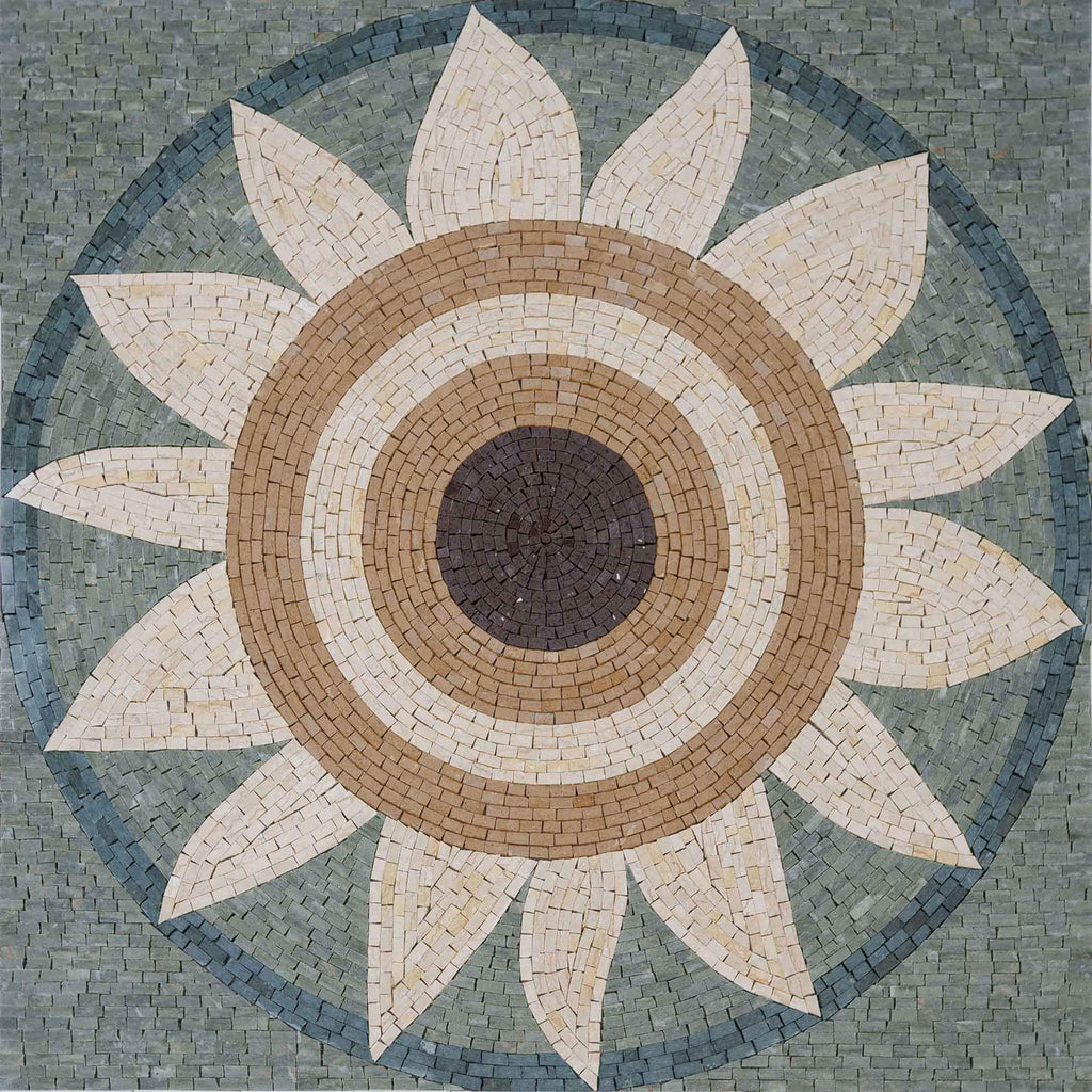 Охра Подсолнух II - Цветочная мозаика