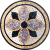 Mosaic Medallion - Purple Con
