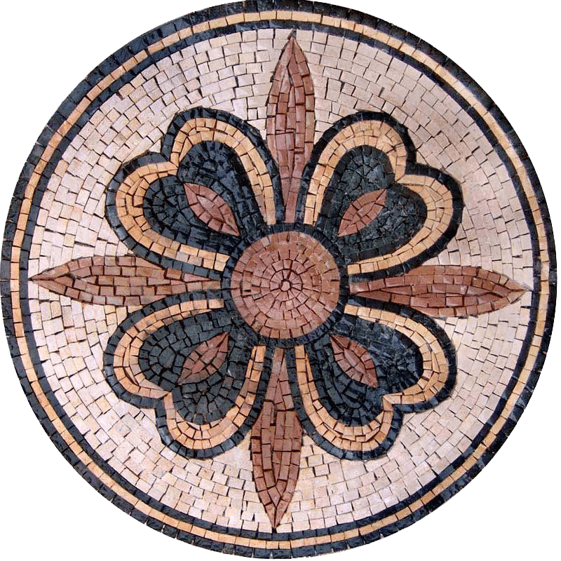 The Flower Cross Mosaic
