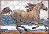 Cavallo - Mosaici in marmo