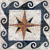 Venetia - Compass Mosaic Art | Mozaico