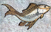 Wasserschwimmendes Fisch-Mosaik