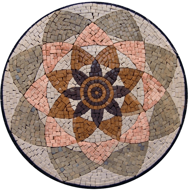 Diseños de mosaico - Flor de cadáver