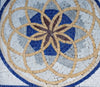 Mosaic Wall Art - Central Flower & Circles