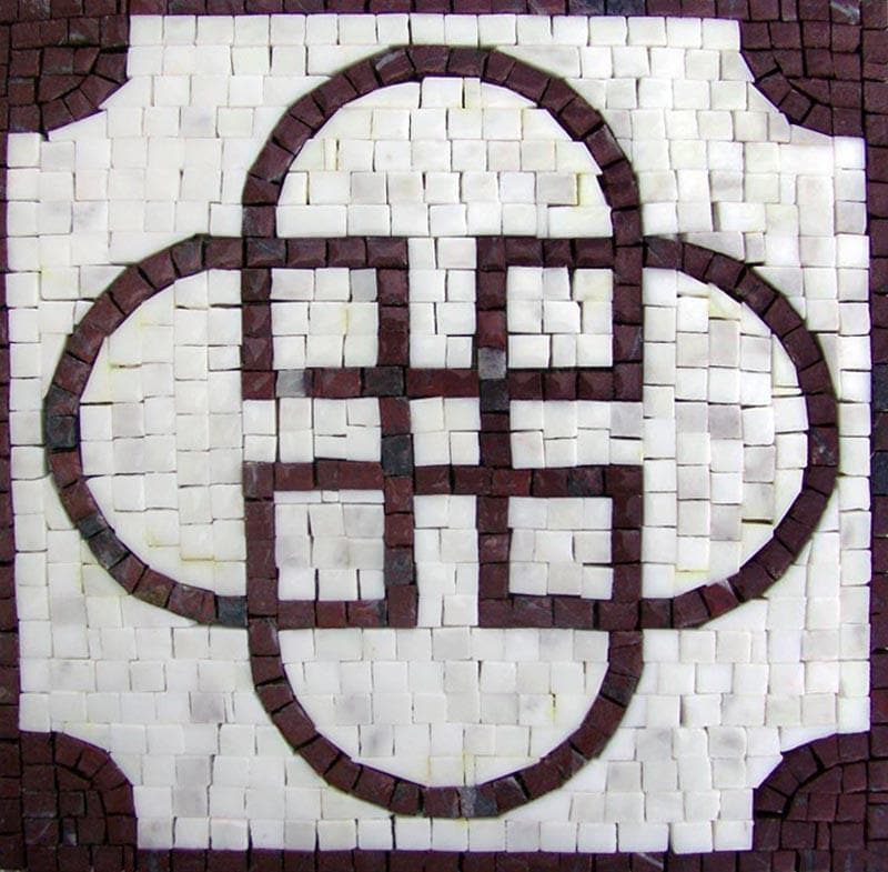 Mosaico Geométrico - Blanco Sabratha