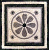 Mosaico de Pedra Natural - Jóia de Lótus