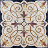 Mosaico Quadrado - Lis de Jardin