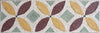 Mosaico hecho a mano - Patrón floral