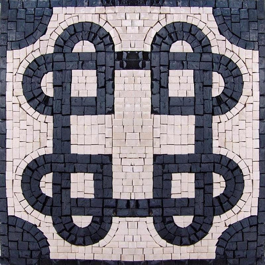 Geometric Mosaic Panel - Audrina