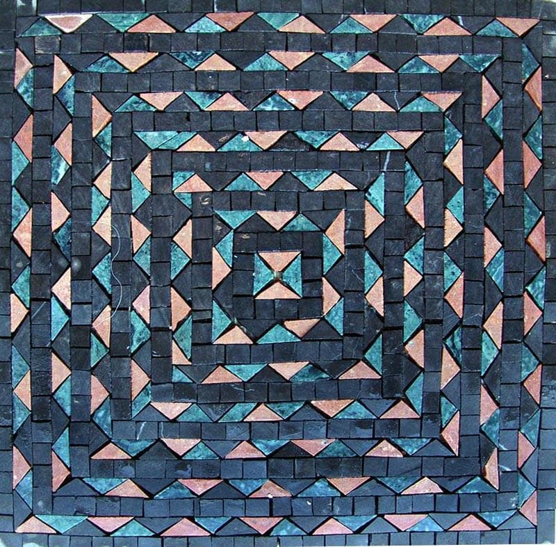 Square Mosaic Art Tiles - Astra