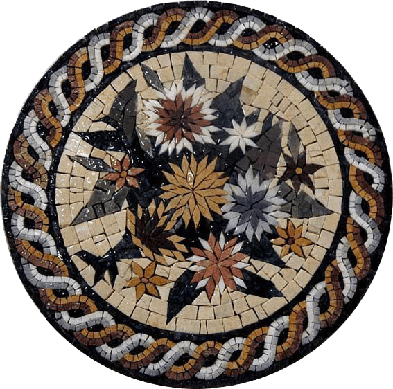 Мозаичный медальон - Flormaries