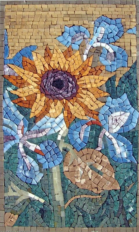 Mosaic Designs - Contemporary Sunflower