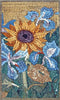 Diseños de mosaico - Girasol contemporáneo