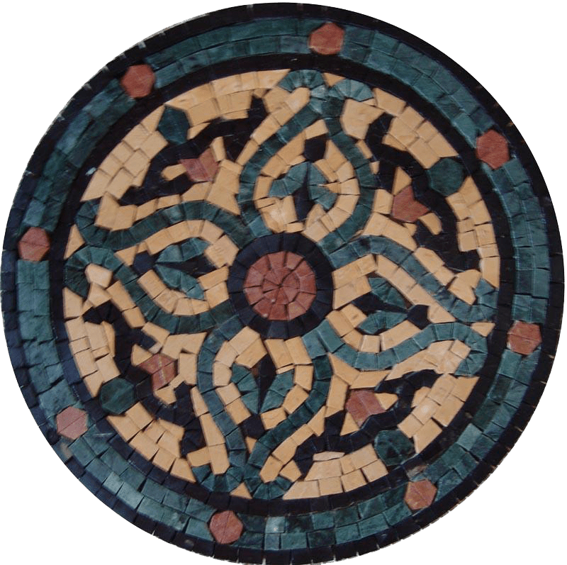 Mosaic Medallion - Nutella