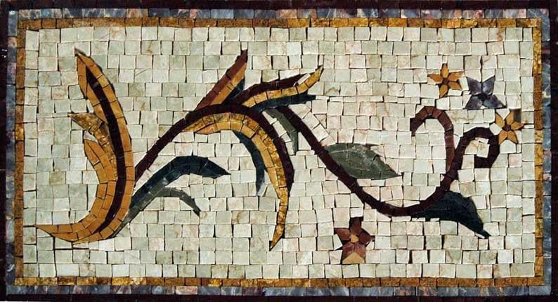 Patrones de mosaico - Inserciones florales