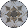 Mosaikfliesen-Kunstmedaillon - Tanger