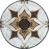 Mosaic Tile Art - Arabesque Medallion