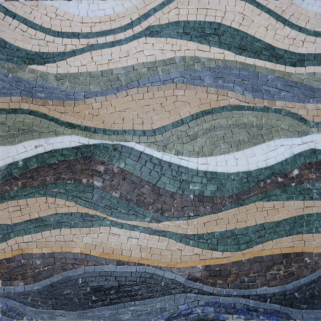 Mosaic Designs - Patterned Waves
