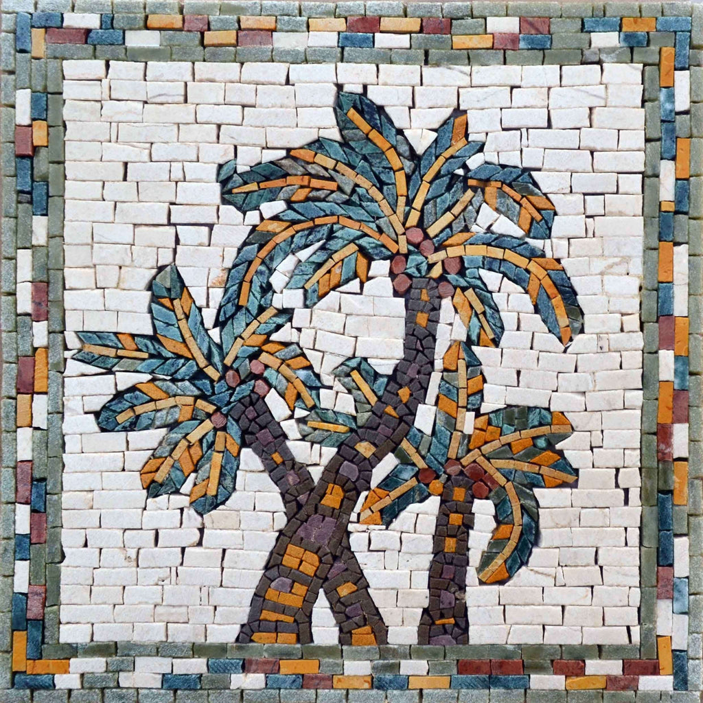 Disegni a mosaico - Palma del deserto