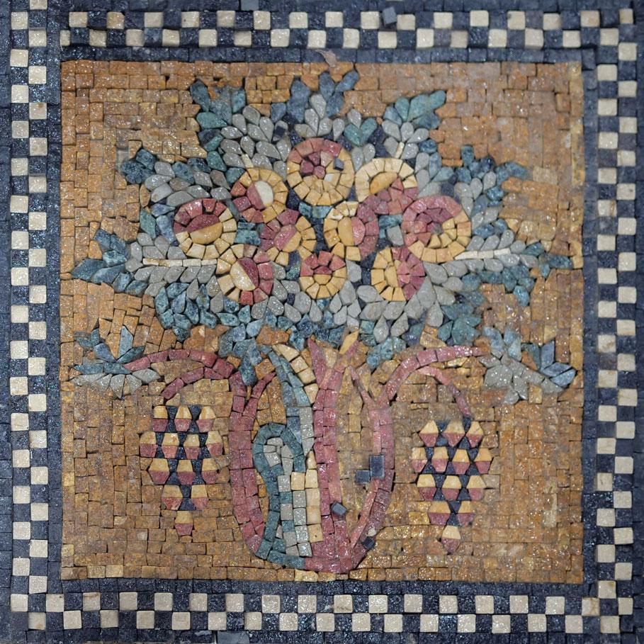 Sommerbaum - Mosaikgrafik