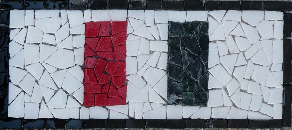 Handmade Mosaic - Customized Flag