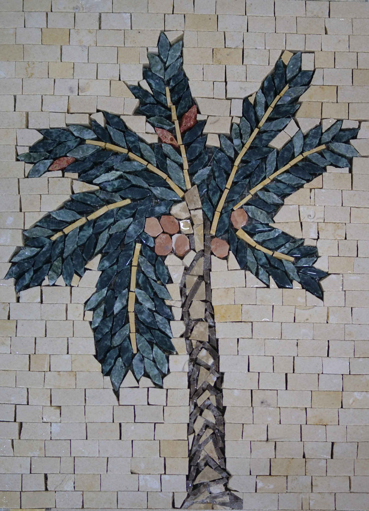 Кокосовое мозаичное дерево
