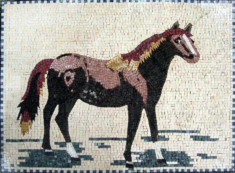 Arte del mosaico in vendita - Cavallo