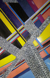 Contraste dentro de grietas - Diseño de mosaico abstracto