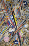 Estructura en el caos - Arte abstracto del mosaico