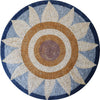 O Girassol - Arte em Mosaico de Flores
