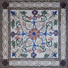 Flower Mosaic Art Tile - Maha