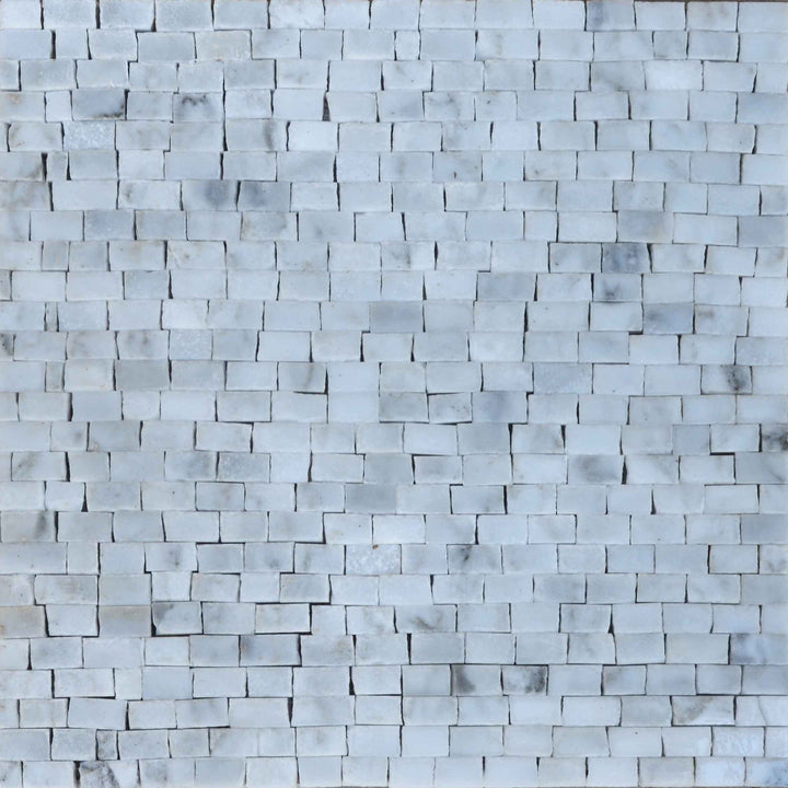 Placa Mosaico Mármol - Cristalino Medium