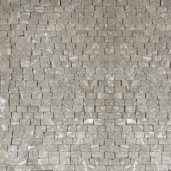 Foglio di marmo mosaico - verde fossile