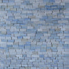 Mosaik-Marmorplatte-Blaue Macaubas