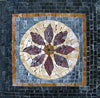 Rose geometrisches Mosaik-Design – Mosaik-Kit