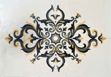 Florentino - Obra de mosaico de chorro de agua | Alfombras | Mozaico