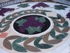 Das Traubenmedaillon - Mosaiksteinkunst