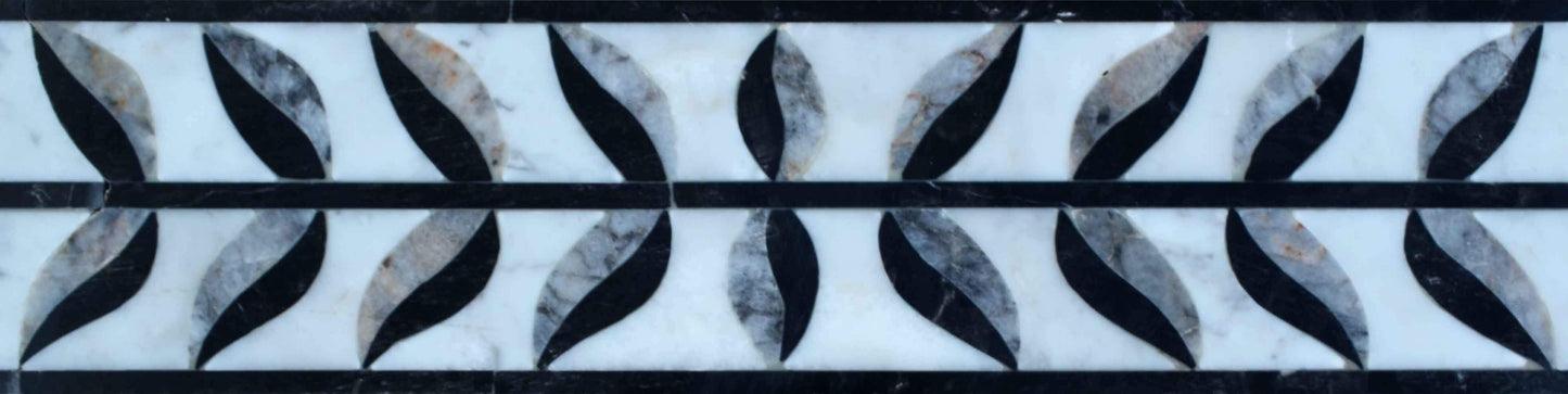 Aurora - arte em mosaico a jato de água | Flores e árvores | mosaico