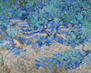 Reproduction mosaïque du verger d'oliviers - Van Gogh