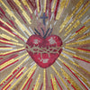 Arte do Mosaico Cristão - O Sagrado Coração