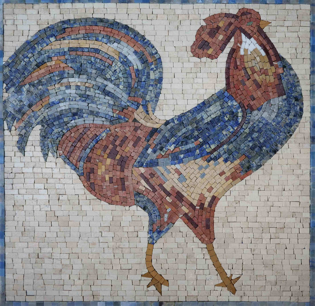 Mosaik-Wohndekoration – Collette-Hahn