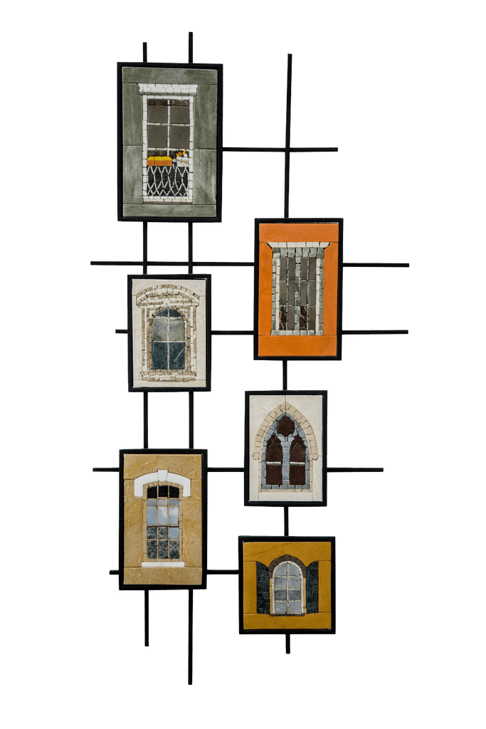 Windows to the Past - Mosaic Wall Art