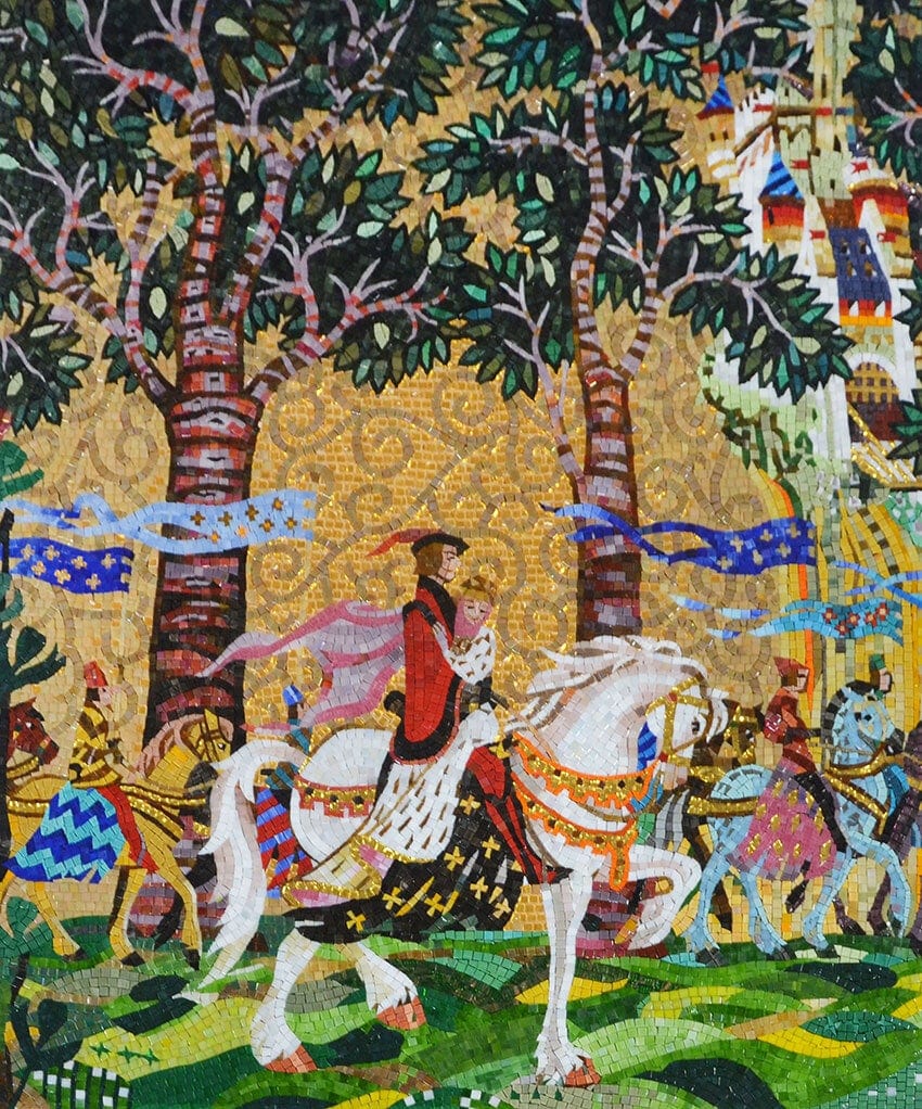 Mosaico Cindrella - Disney Dream Por Dorthea Redmond