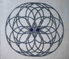 Arte del mosaico geometrico - Più cerchi