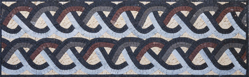 Arte Geométrica do Mosaico - As Cordas Romanas