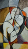Arte de mosaico de vidrio - Figuras abstractas