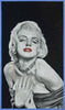 Arte de mosaico de vidrio - Marilyn Monroe