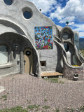 "O Jardim" de Joan Miro - Reprodução em Mosaico Abstrato