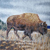 Arte animal mosaico - El toro