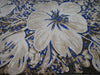 Mosaïque de fleurs - Fleurs bleues et neutres